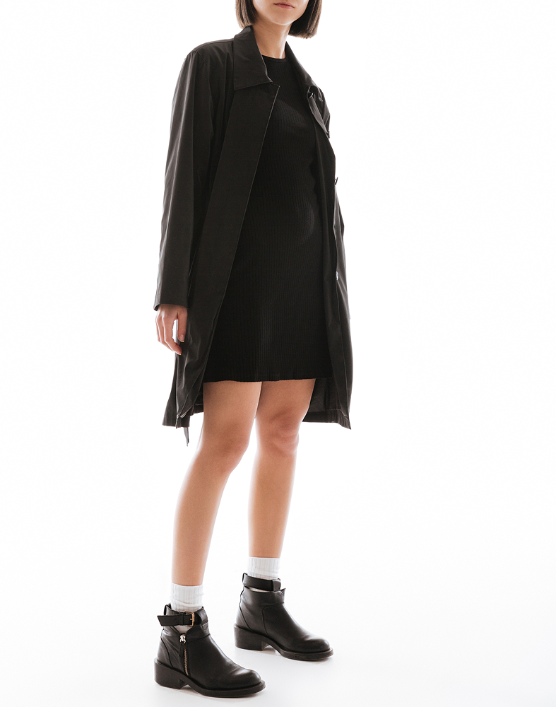 Trench knee Coat