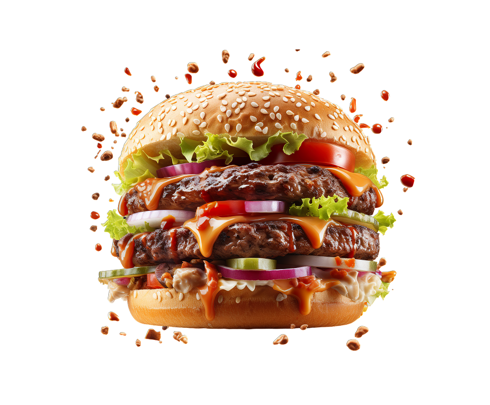 Double cheeseburger