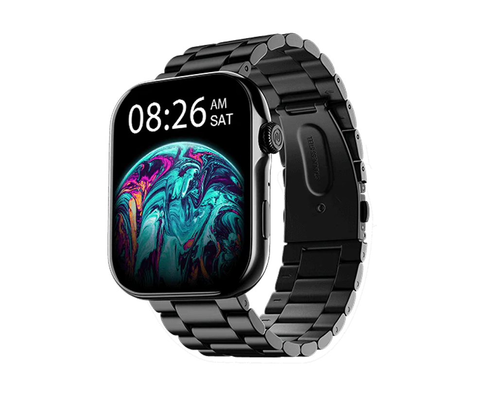 Smart Watch with Fitness Tracking and Bluetooth Connectivity