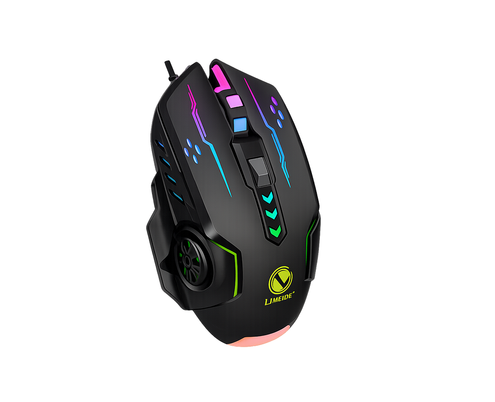 High Precision Gaming Mouse with RGB Lighting, Ultra-Fast