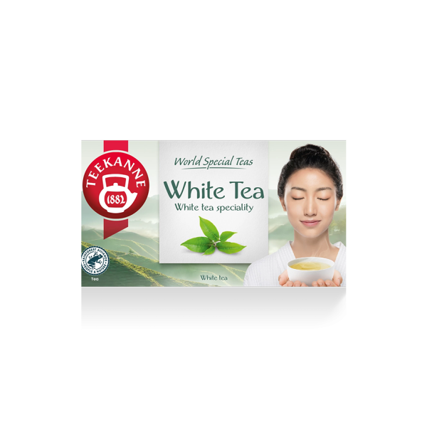 Teekanne White Tea A Delicate and Soothing Brew Made from Carefully Selected White Tea