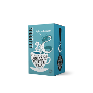 Clipper Organic White Tea A Pure and Delicate Brew Made from Certified Organic Leaves