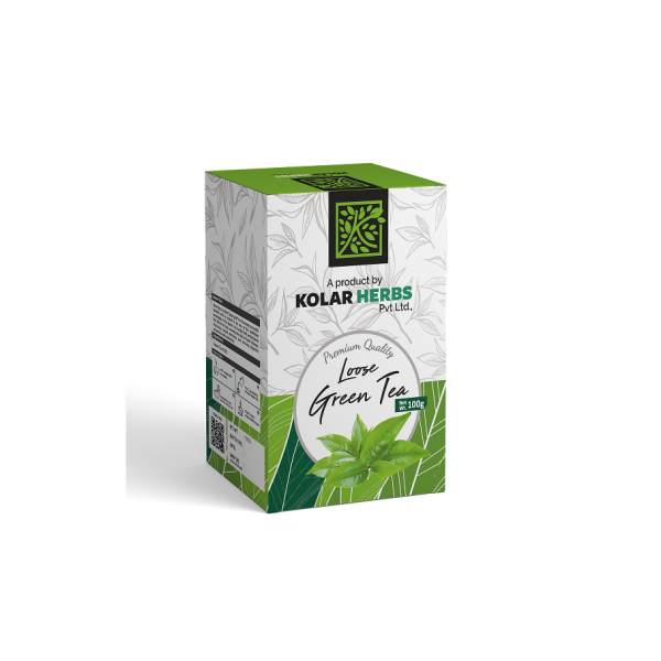 Kolar Herbs Loose Green Tea A Pure and Refreshing Herbal Infusion Made