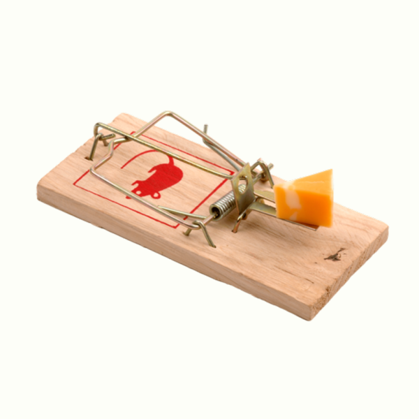 classic wooden mousetrap