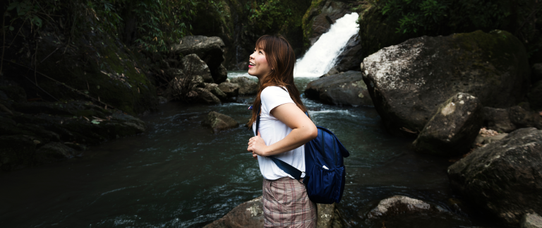 Happiness of camping with your loved once