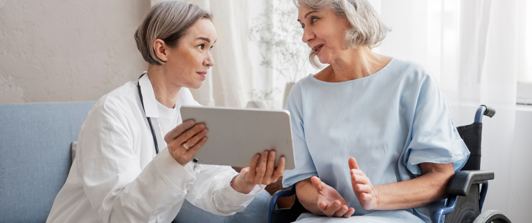 Building trust between nurses and seniors in hospitals